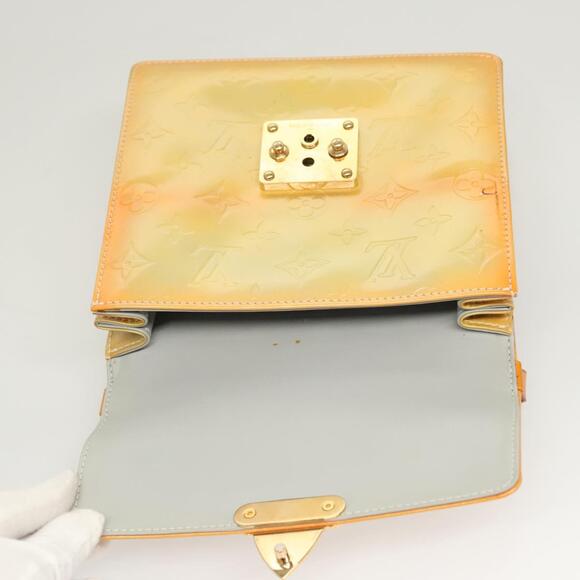 LOUIS VUITTON Monogram Vernis Spring Street Hand Bag Gris M91029 - Picture 9 of 16